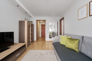 Departamento, 1 habitación, cocina | Sala de estar