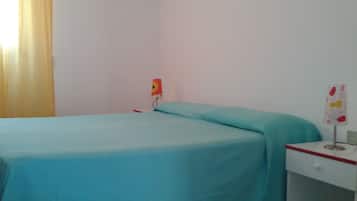 1 camera, Wi-Fi gratuito, lenzuola