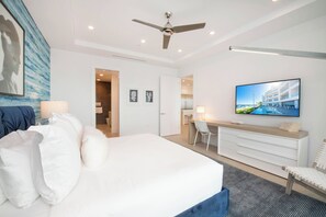 3 bedrooms, desk, iron/ironing board, travel crib - Rum Point Resort 306: Stay Longer for Less! (Seven Mile Beach)