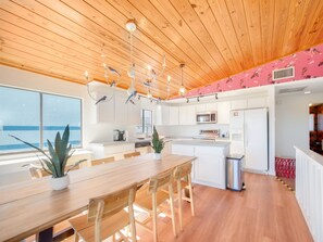 Fridge, microwave, oven, stovetop - Ocean Views! Private Pool! Fun Decor. (Saint Augustine)