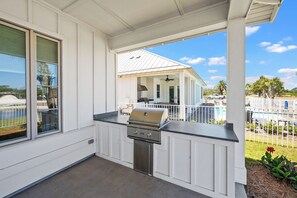 Terrace/patio - Heated Pool - "It's the Gulf"  Beach Club Cottage #41- Signature Properties (Fort Morgan)