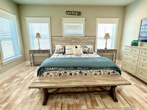5 dormitorios, tabla de planchar con plancha, wifi y ropa de cama