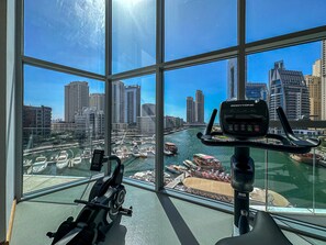 Gym - Marco Polo - Stunning 2 BR With Marina Views | Huge Pool & Gym (Dubai)