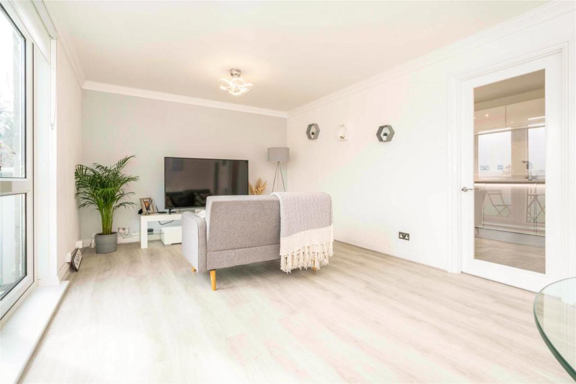 Căn hộ, 2 giường cỡ queen | Khu phòng khách