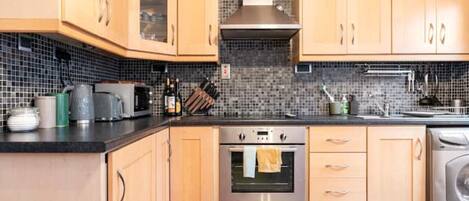 Microwave, oven, stovetop