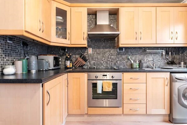 Microwave, oven, stovetop