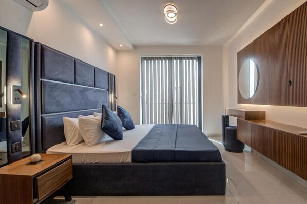 Leilighet – deluxe | Strykejern/-brett og wi-fi (inkludert)