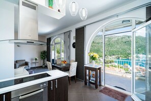 Villa (Three Bedroom Villa with Swimming Poo) | Private kitchen | Fridge