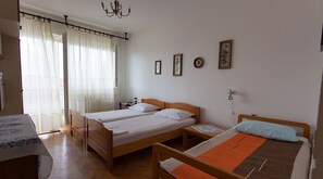 2 makuuhuonetta, Wi-Fi, vuodevaatteet