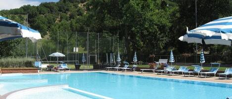 Innenpool, Außenpool