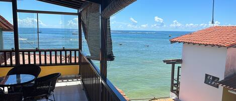 Executive Quadruple Room, Lanai, Beach View | Free WiFi, bed sheets