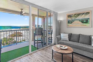 TV - 1BR Beach Retreat with Balcony + Resort Amenities | Magnolia House 508 (Destin)