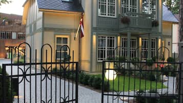 Front of property - evening/night