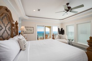 6 bedrooms, iron/ironing board, free WiFi, bed sheets - Gulf Front, Pool, Hot Tub- 2 Kitchens - Gated Community in Destiny by the Sea (Destin)