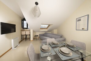 Living area - Apartamento Lura de Fisterra Playa de Langosteira (Galicia)
