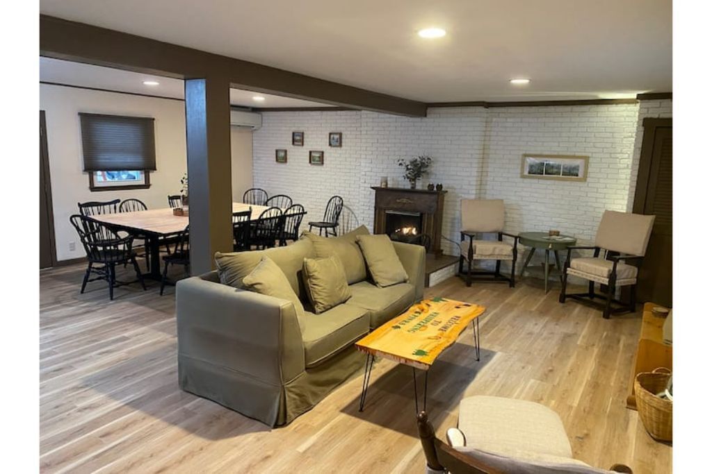 Peaceful mountain getaway