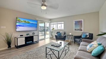 Smart TV, video games, stereo