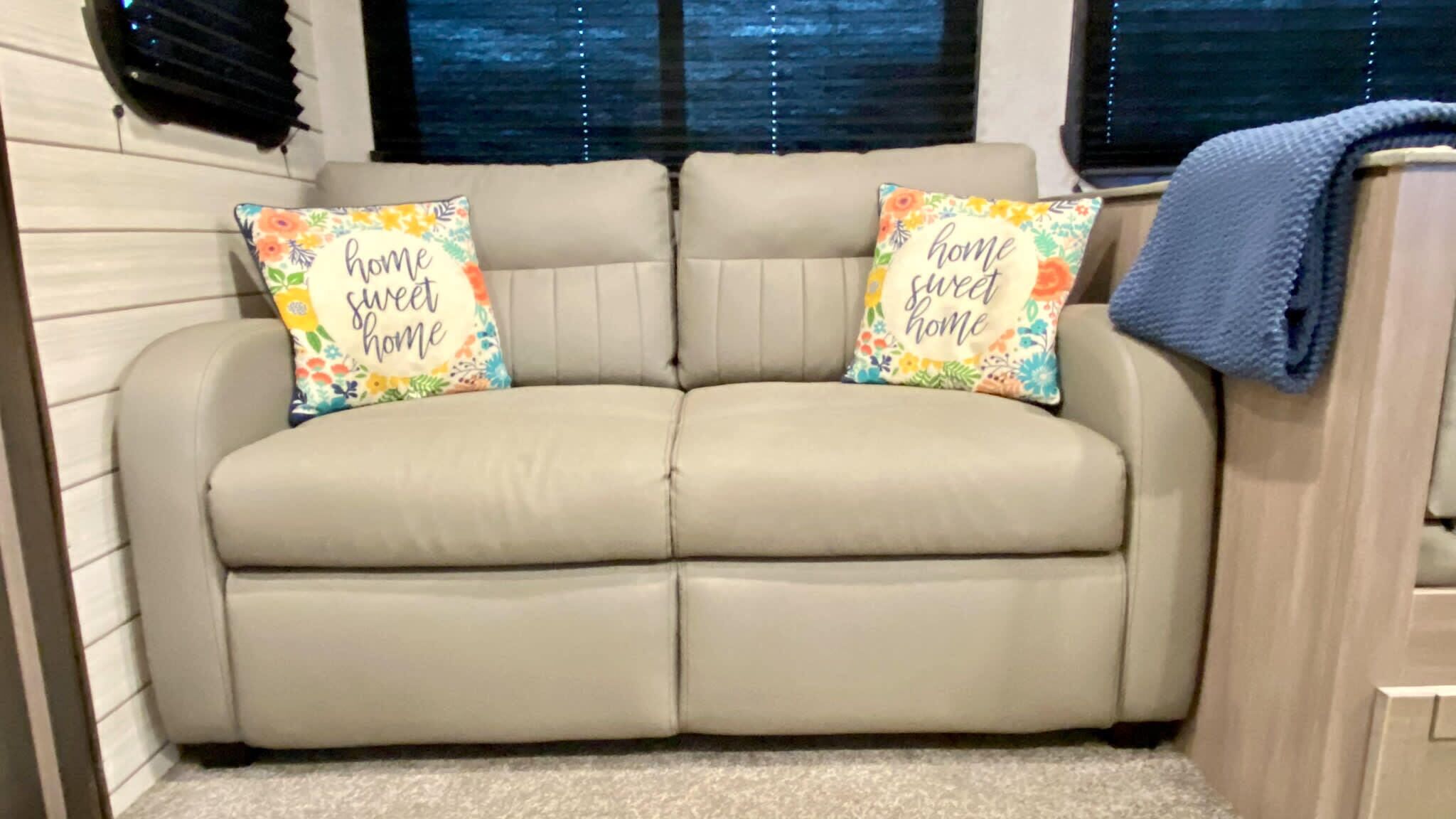 Waterfront glamping on the bay with fishing dock