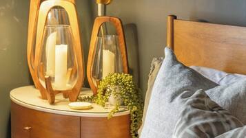 2 slaapkamers, een strijkplank/strijkijzer, gratis wifi, beddengoed