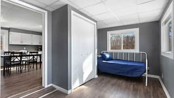 3 habitaciones, wifi gratis, ropa de cama y acceso para silla de ruedas