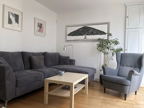 TV, books - Christmas in Paris, La Muette top floor large terrace, Eiffel Tower view (Paris)