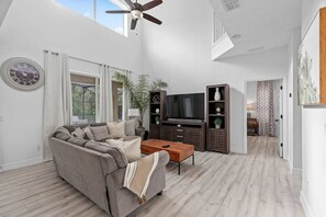 Smart TV, table tennis, books
