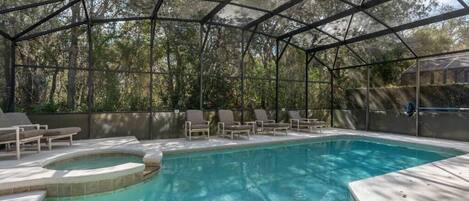 Una piscina climatizada
