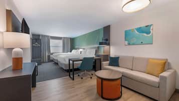 Deluxe Room, 2 Queen Beds, Non Smoking | Premium bedding, down comforters, pillowtop beds, in-room safe