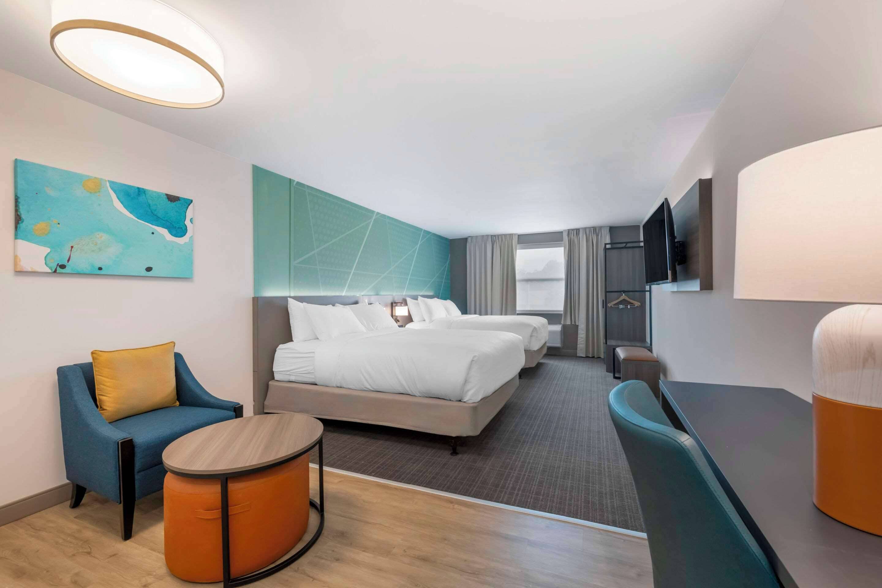 Habitación clásica, 2 camas Queen size, para no fumadores | Ropa de cama de alta calidad, edredón y camas con pillow-top 