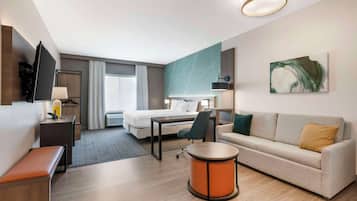 Ropa de cama de alta calidad y escritorio