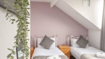 4 bedrooms, iron/ironing board, free WiFi, bed sheets