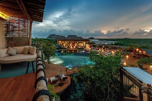 Yaakun Grand Cenote View | Balcony view