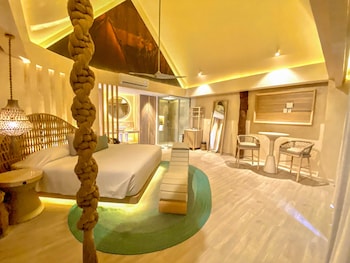 1 bedroom, premium bedding, pillowtop beds, minibar at Hotel Shibari Tulum - Restaurant & Cenote Club