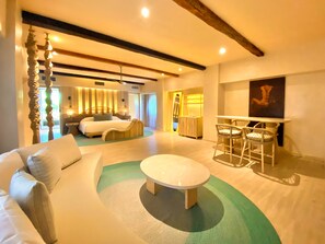 Shibari Grand Cenote Front | 1 bedroom, premium bedding, pillow-top beds, minibar - Hotel Shibari Tulum - Restaurant & Cenote Club (Tulum)