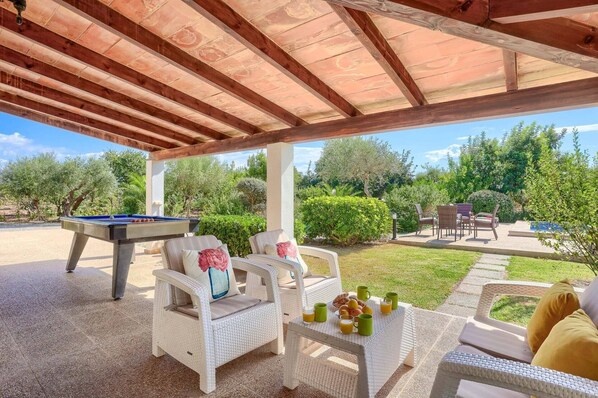 Terraza o patio