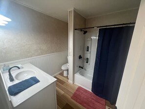 Towels, soap, toilet paper