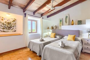 4 dormitorios, wifi, ropa de cama