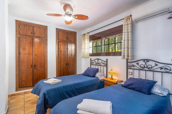 3 habitaciones, wifi y ropa de cama 