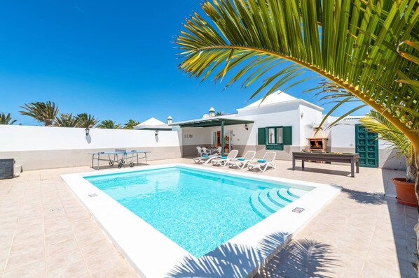 Piscine chauffée