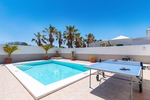 Opvarmet pool