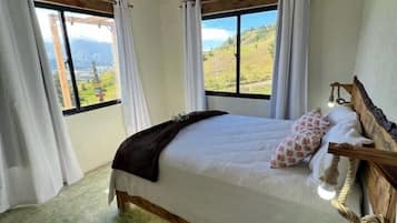 2 bedrooms, in-room safe, iron/ironing board, travel cot