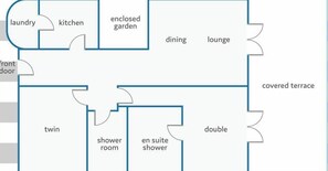 Floor plan - Villa Lomo Blanco by Villa Plus (Playa Blanca)
