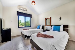 2 chambres, Wi-Fi, literie fournie