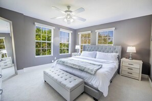 3 habitaciones y tabla de planchar con plancha 