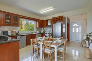 Microwave, dishwasher, coffee/tea maker