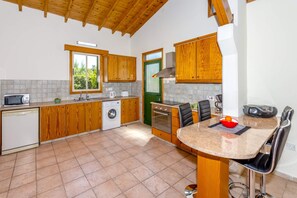 Microwave, dishwasher, coffee/tea maker