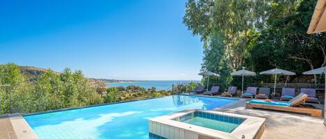 An infinity pool