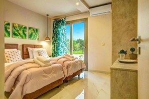 4 chambres, fer et planche à repasser, accès au Wi-Fi (inclus)