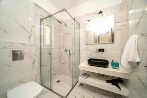 Haartrockner, Handtücher