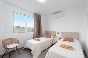 3 quartos, Wi-Fi, roupa de cama